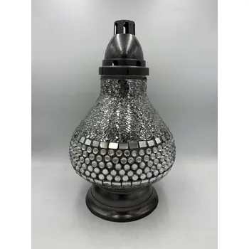 Svíčka Hřbitovní Svíčka WITRAZ KARAFA karafa KORAL STŘÍBRNÁ PREMIUM krásná SILVER ILUMINI