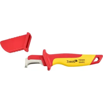 Pracovní nůž Izolovaný nůž VDE 180mm pro odizolování kabelů TVARDY