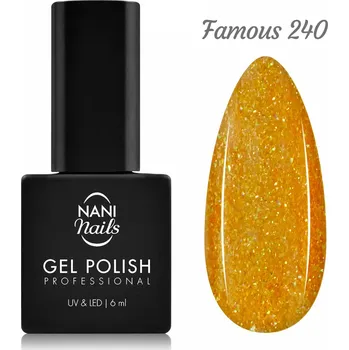 Lak na nehty NANI gel lak 6 ml - Famous