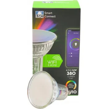 Žárovka Chytrá žárovka LSC GU10 380 lumenů