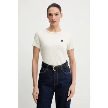 Pánská móda BOSS T-Shirt Elove 50556994 Béžová Regular Fit S