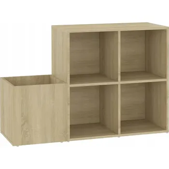 Šatní skříň Elegantní skříňka na obuv, dub sonoma, 105 x 35,5 x 70 cm