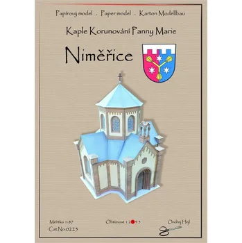 Vystřihovánky Kaple korunování Panny Marie Niměřice