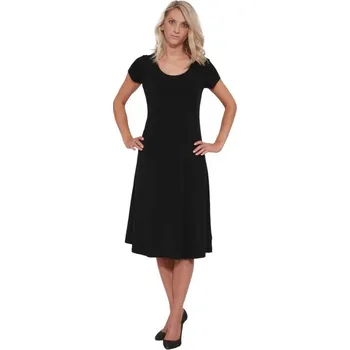 Dámské šaty Šaty DOKOLA černá XL