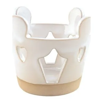 Svícen Svícen andělé z keramiky 7 x 6 x 7 cm