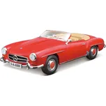 Maisto 1955 Mercedes-Benz 190SL, červená, 1:18