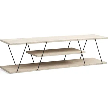 Televizní stolek Televizní stolek Canaz Black, černá