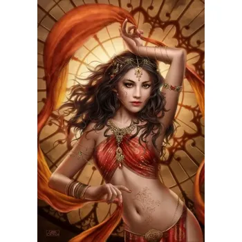 Puzzle Puzzle Ohnivý opál 1000 dílků GRAFIKA