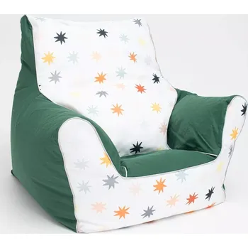 Křeslo Dětské křeslo s kuličkovou výplní New Baby, zelené