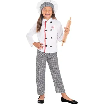 Karnevalový kostým Funiglobal - Kostým kuchař pro děti - 10-12 years