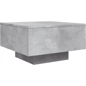 Konferenční stolek Konferenční stolek z dřevotřísky, šedá Betonu, 55x55x31 cm