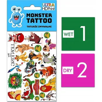 Odstranitelné tetování Filmová a herní nálepka na tetování Dětské vodní tetování Omyvatelné k narozeninám Dárek Dočasný dárek pro děti Originální opakovaně použitelné Spousta Vzorů