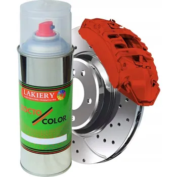 Barva ve spreji BARVA VE SPREJI NA BRZDOVÉ TŘMENY RAL 3000 LESKLÁ