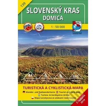 Slovenský kras, Domica 1:50 000 - VKÚ Harmanec VKÚ Harmanec