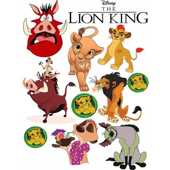 Tetování DOČASNÉ OMYVATELNÉ TETOVÁNÍ PRO DĚTI Lví král