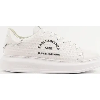 Pánská obuv Kožené tenisky Karl Lagerfeld KAPRI KL KL52536K.011 bílá 00X, EUR 43