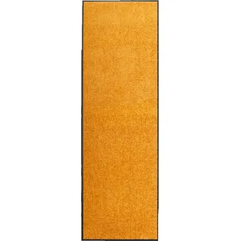 Rohožka Protiskluzová rohožka z polyamidu, oranžová, 180x60 cm, PVC