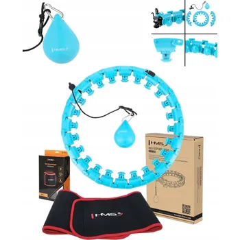 Obraz Hula hoop s výstupky HMS 45 cm modré