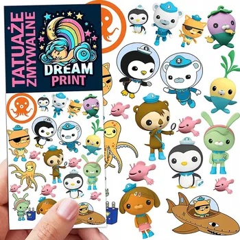 Odstranitelné tetování Smyvatelné tetování pro děti - Oktonauci