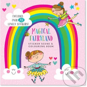Doplněk ke knize Set omaľovánky a nálepok - Magical Fairyland - Rachel Ellen Rachel Ellen