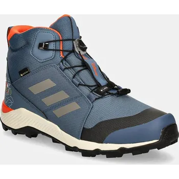 Chlapecké tenisky Dětské boty adidas TERREX TERREX MID GTX DISNEY modrá barva, IH5089 55X, EUR 30.5
