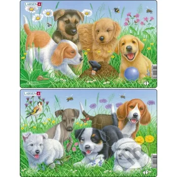 Puzzle Šteniatka (CU4) - Larsen Larsen