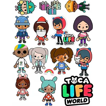 Odstranitelné tetování Smyvatelné tetování pro děti TOCA BOCA LIFE WORLD - dočasné