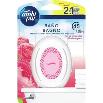Osvěžovač vzduchu AMBI PUR Osvěžovač vzduchu do koupelny Eleganckie kwiaty (Elegantní květy) 7,5 ml