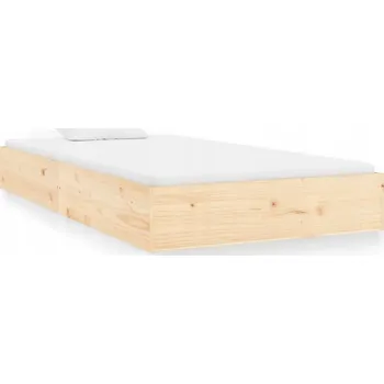 Postel Jednolůžková dřevěná postel G01V 90x200 dub