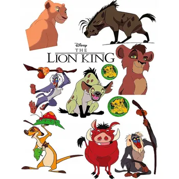 Tetování DOČASNÉ OMYVATELNÉ TETOVÁNÍ PRO DĚTI Lví král