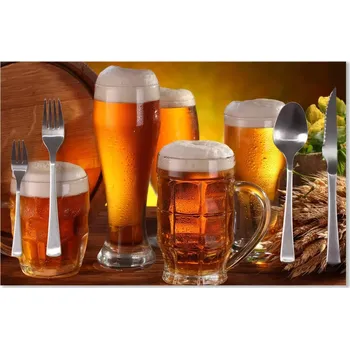 prostírání Sablio Prostírání Sklenice s pivem: 40x30cm