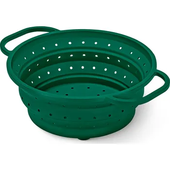 Cedník a síto 667308 - Tchibo - Skládací cedník - barva: zelená