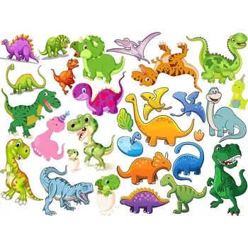 Tetování DĚTSKÉ TETOVÁNÍ DOČASNÉ DINOSAUŘI SADA