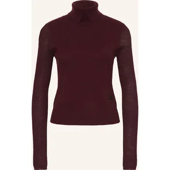 Dámský svetr Burberry Dámský Svetr S Rolákem, tmavě červená, 36
