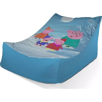 Sedací pytel Sablio Sedací vak Lounge Prasátko Pepina Rodina - 120 x 100 x 80 cm