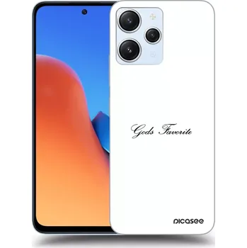 Pouzdro na mobilní telefon Picasee silikonový průhledný obal pro Xiaomi Redmi 12 4G - Gods Favorite