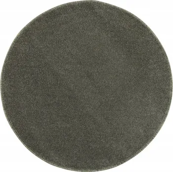 Koberec Průměr 60 cm KULATÝ GRAFITOVÝ KOBEREC DYNASTY DO OBÝVACÍHO POKOJE NA MÍRU