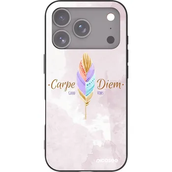 Pouzdro na mobilní telefon Picasee silikonový černý obal pro Apple iPhone 17 Pro - Užívej dne