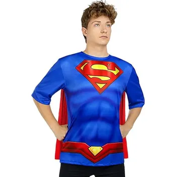 Karnevalový kostým Funiglobal - Kostýmový set Superman pro dospělé - L-XL