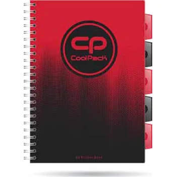 Set školních potřeb Kołonotes A4 Gradient Cranberry CoolPack, Patio