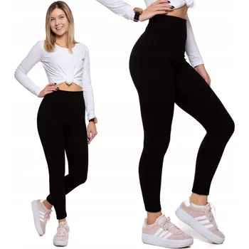 Dámské legíny Moraj Zateplené legíny s vysokým pasem hladké RDL1000-021 uni