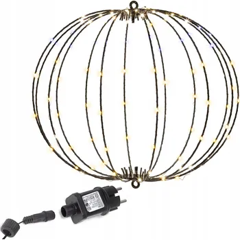 Vánoční světelná dekorace Springos CL1235 světelná koule 112 LED teplá bílá