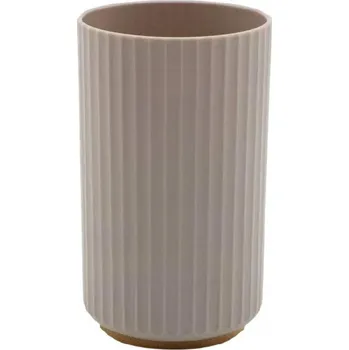 Držák na kartáček Kelímek do koupelny Torca béžový moderní