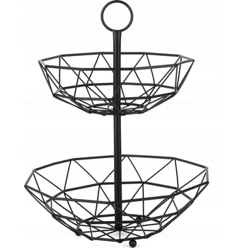 Obraz Kovový koš na ovoce černý