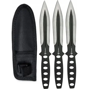 Kuchyňský nůž NŮŽ SADA 3 KS PRO HÁZENÍ 225mm TOMAHAWK