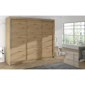 Šatní skříň Skříň Debora II 200 - dub artisan