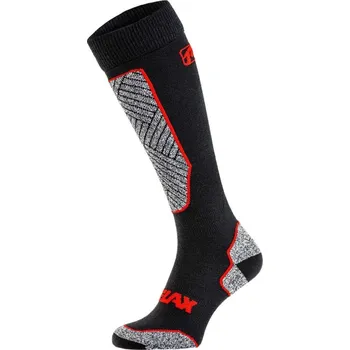 Pánské ponožky podkolenky Relax Alpine RSO31, černá/červená - vel. 39-42 119736