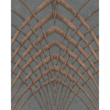 Tapeta Tapeta v roli Marburg 10 m šedo-měděná