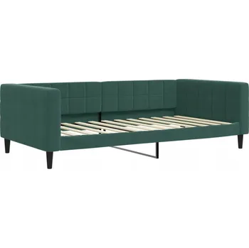 Pohovka Rozkládací pohovka, tmavě zelená, 223 x 110 x 68 cm