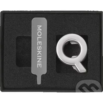Doplněk ke knize Moleskine - ozdoba na zápisník – písmeno Q - Moleskine Moleskine